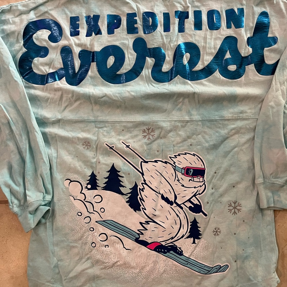 Disney Parks Official Expedition Everest Yeti Ski School Spirit Jersey